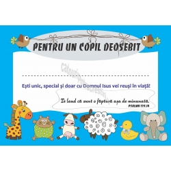 Diplome baieti, Un copil deosebit